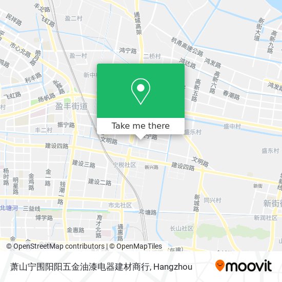 萧山宁围阳阳五金油漆电器建材商行 map