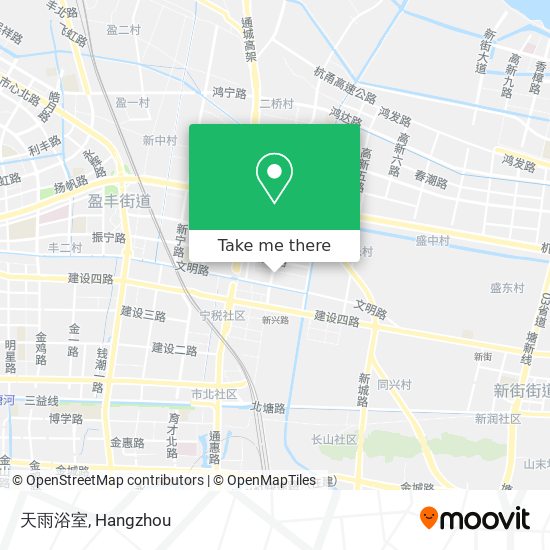天雨浴室 map