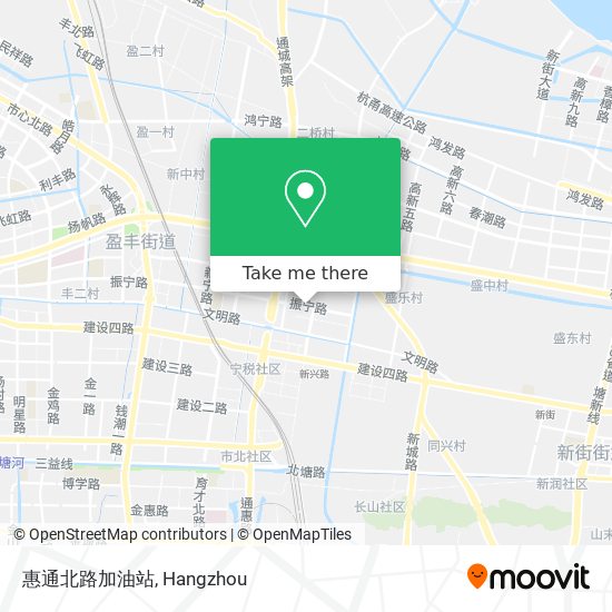 惠通北路加油站 map