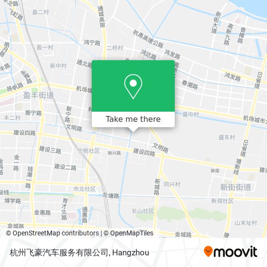 杭州飞豪汽车服务有限公司 map