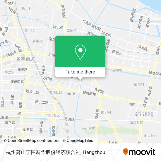 杭州萧山宁围新华股份经济联合社 map