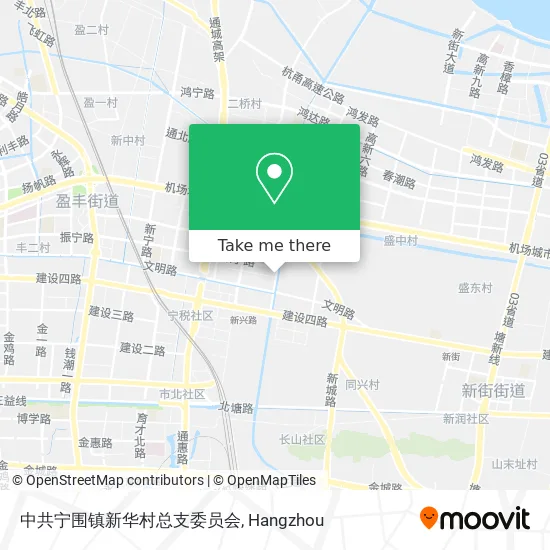 中共宁围镇新华村总支委员会 map