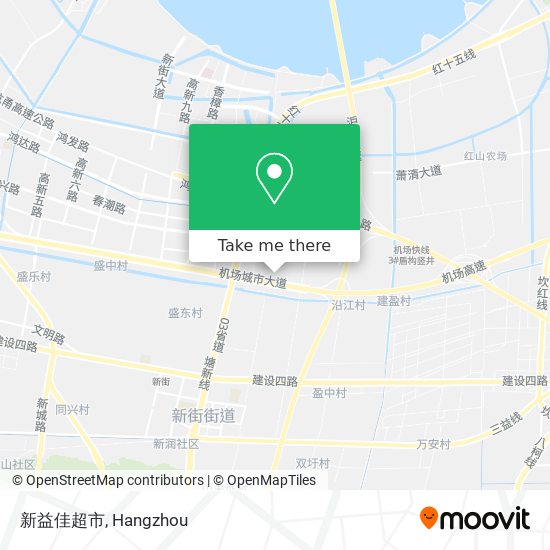 新益佳超市 map