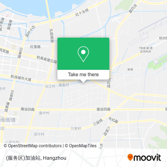 (服务区)加油站 map