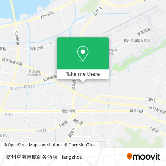 杭州空港昌航商务酒店 map