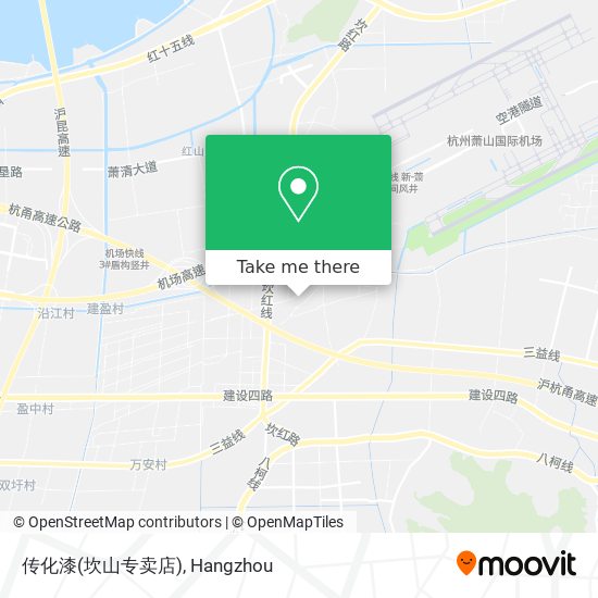 传化漆(坎山专卖店) map