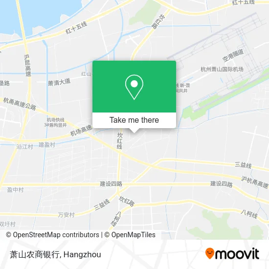 萧山农商银行 map