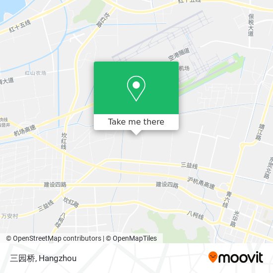 三园桥 map