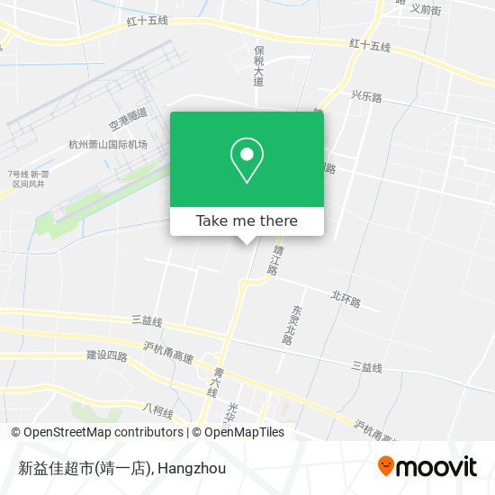 新益佳超市(靖一店) map