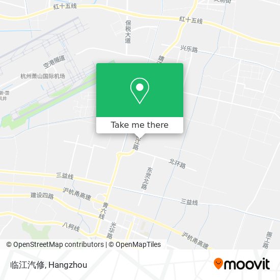 临江汽修 map