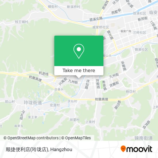 顺捷便利店(玲珑店) map