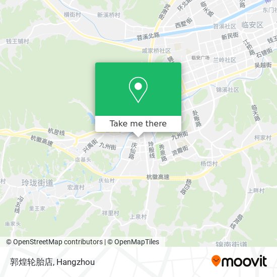 郭煌轮胎店 map