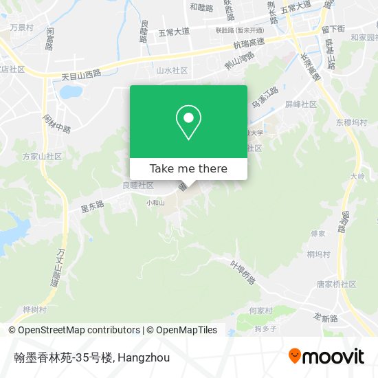 翰墨香林苑-35号楼 map