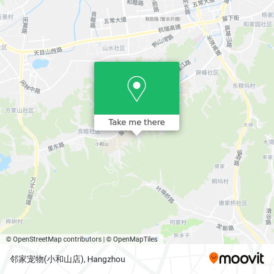 邻家宠物(小和山店) map
