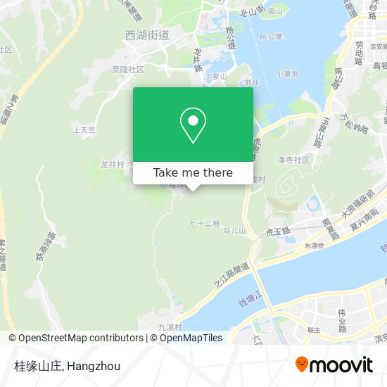 桂缘山庄 map