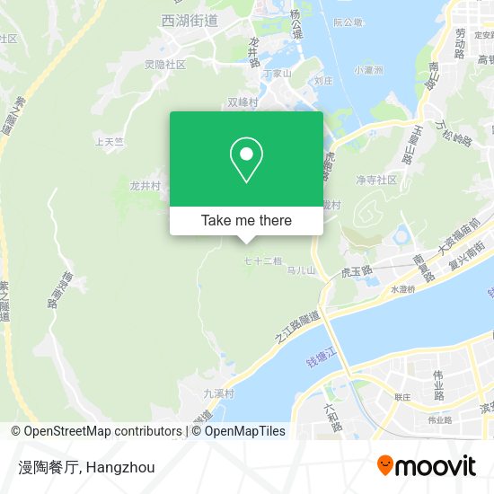 漫陶餐厅 map