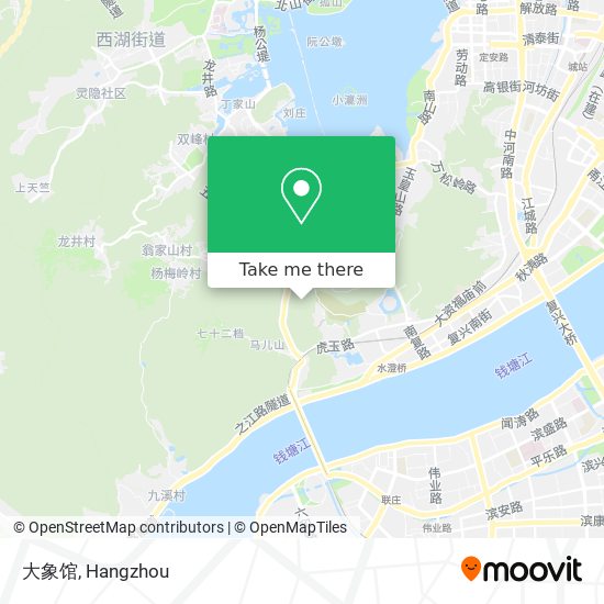 大象馆 map