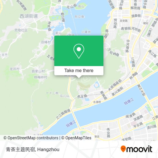 青茶主题民宿 map