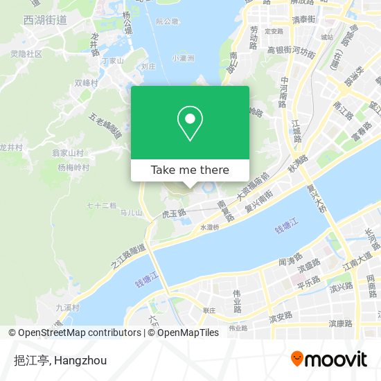 挹江亭 map