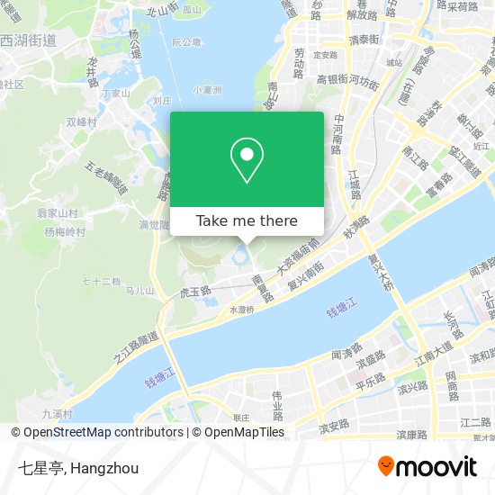 七星亭 map