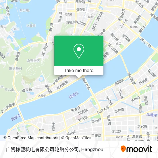 广贸橡塑机电有限公司轮胎分公司 map