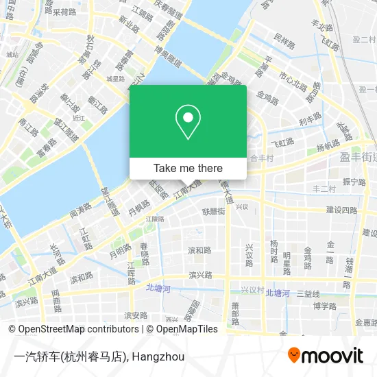 一汽轿车(杭州睿马店) map