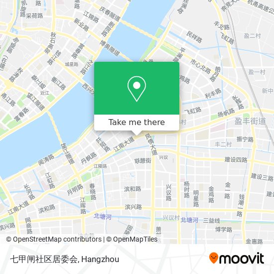 七甲闸社区居委会 map