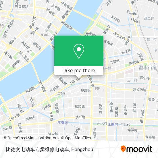 比德文电动车专卖维修电动车 map