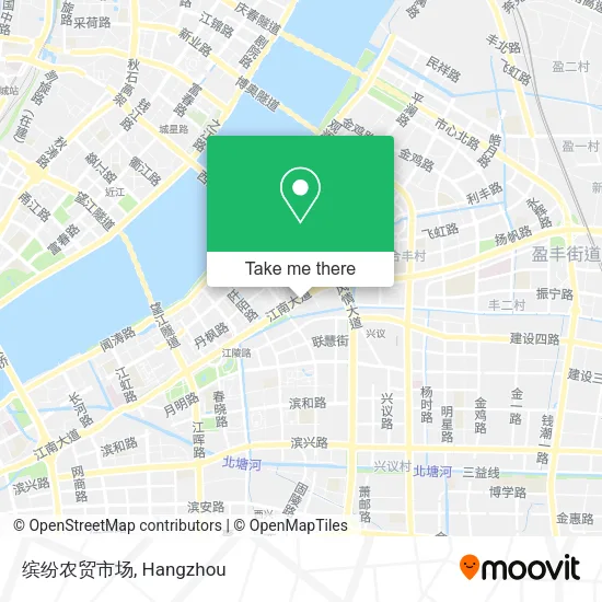 缤纷农贸市场 map