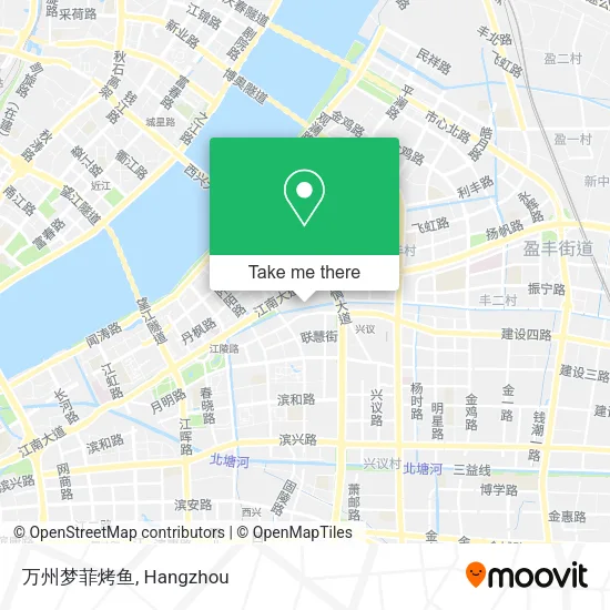 万州梦菲烤鱼 map