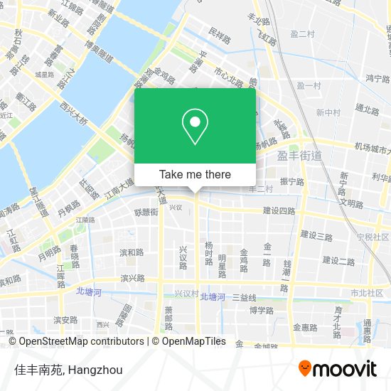 佳丰南苑 map