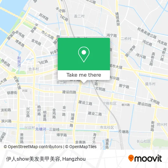 伊人show美发美甲美容 map