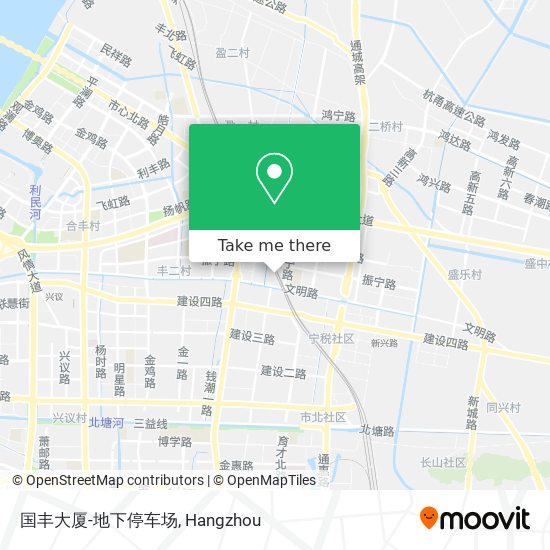 国丰大厦-地下停车场 map