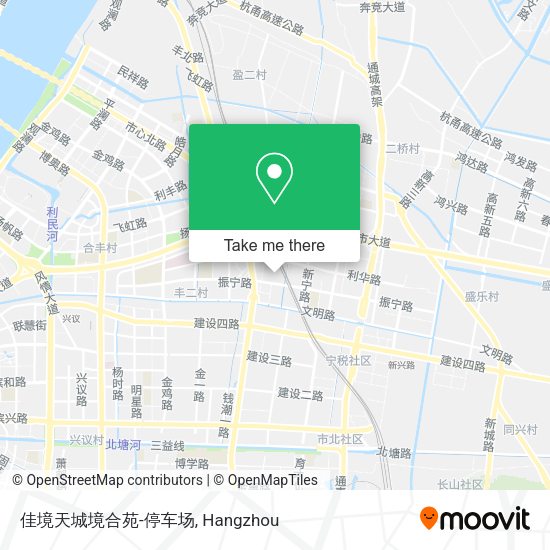 佳境天城境合苑-停车场 map
