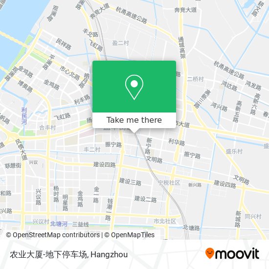 农业大厦-地下停车场 map