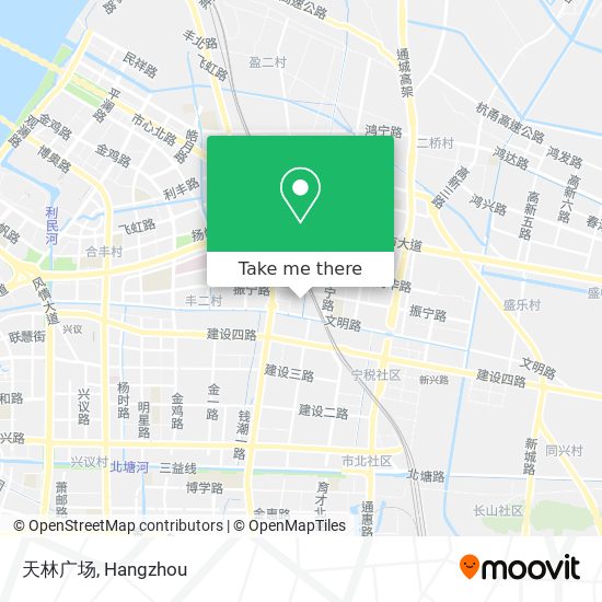 天林广场 map