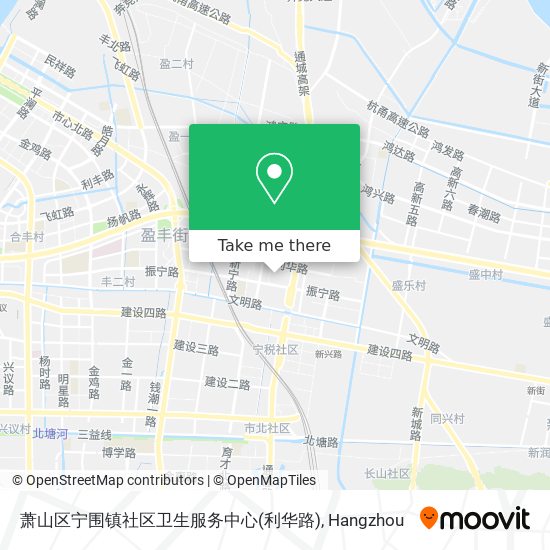 萧山区宁围镇社区卫生服务中心(利华路) map