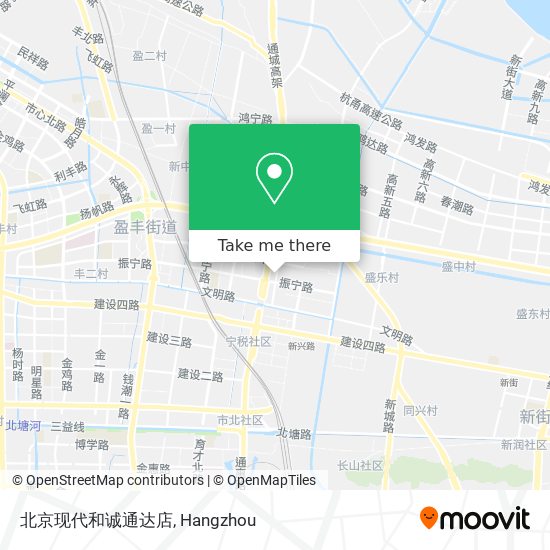 北京现代和诚通达店 map