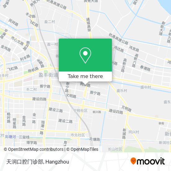 天润口腔门诊部 map