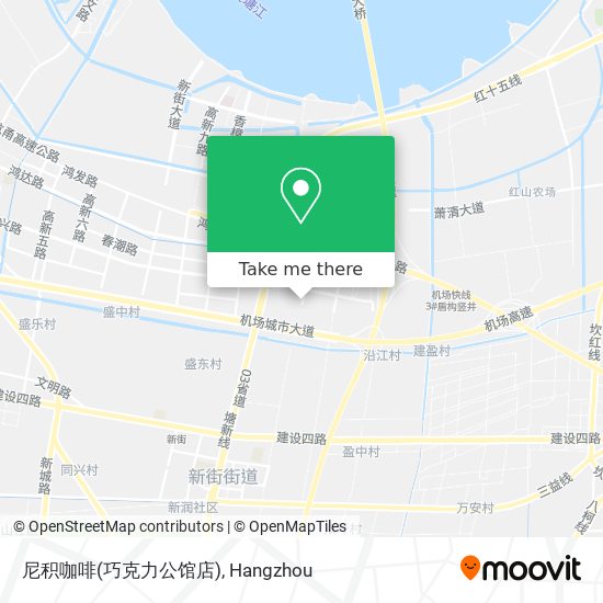 尼积咖啡(巧克力公馆店) map