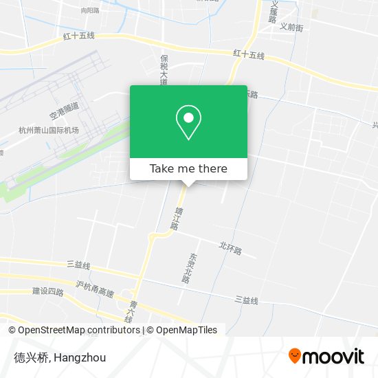 德兴桥 map
