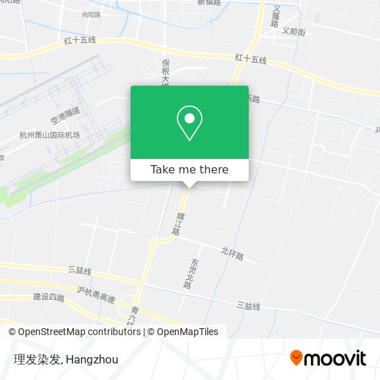 理发染发 map