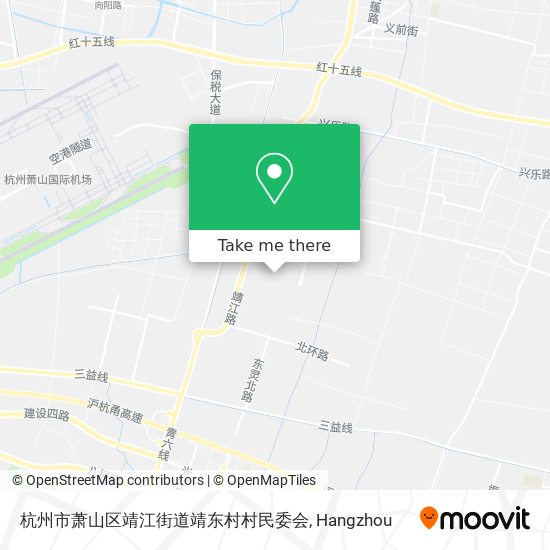 杭州市萧山区靖江街道靖东村村民委会 map