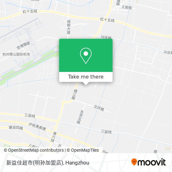 新益佳超市(明孙加盟店) map