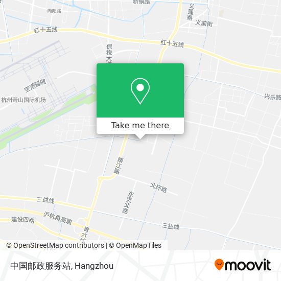 中国邮政服务站 map