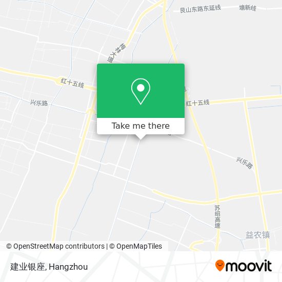 建业银座 map