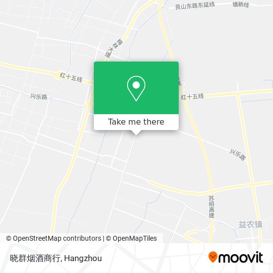 晓群烟酒商行 map