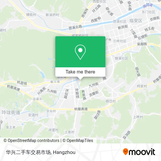 华兴二手车交易市场 map