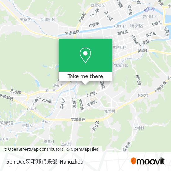 5pinDao羽毛球俱乐部 map
