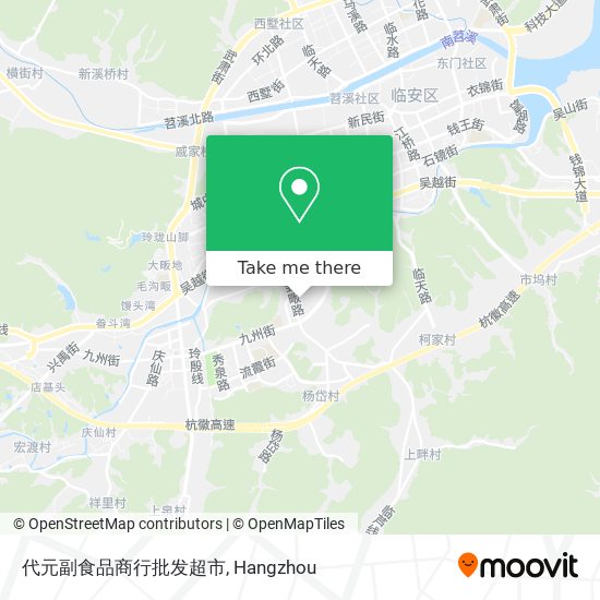 代元副食品商行批发超市 map